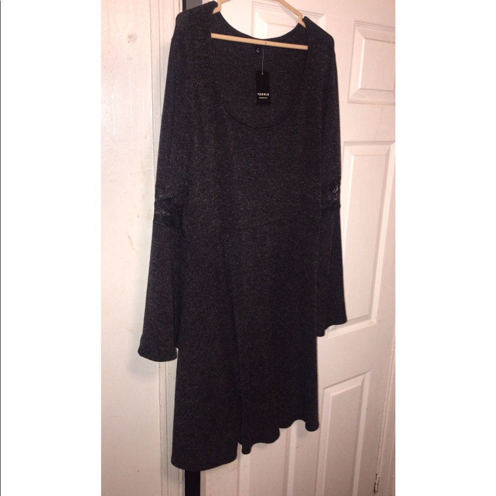 Torrid gray dress